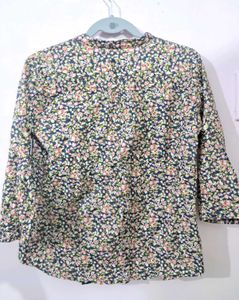 Floral Cotton Top