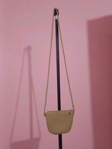 Cute Daisy Straw Crossbody Bag