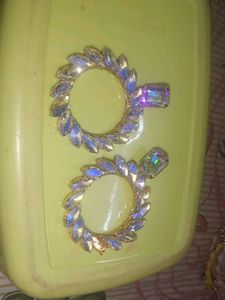 Sparkling Hoop Earrings