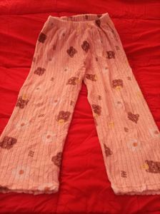 Cute Bear Print Pajama Set