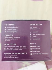 Foxtale Skin Radiance Mask