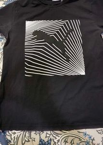 Puma Black Graphic T-Shirt