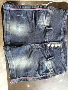 Stylish Blue Denim Jeans Size 30