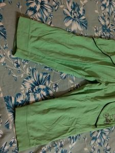 Girls' Green Fluorescent pants