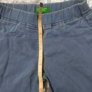 Blue Denim Jeggings
