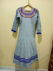 Embroidery, Mirror Work Top For Women
