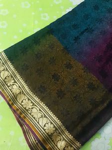Beautiful Multicolored Saree