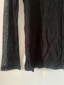 Sheer Shein Black Top