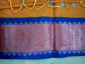 Orange Saree