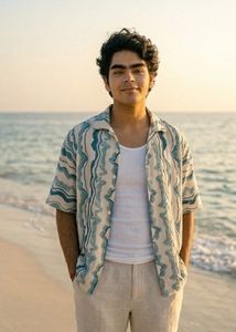 Stylish Printed Short Sleeve Shirt