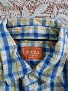 Spiritus Plaid Button-Up Shirt