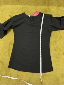 Black 3/4 Sleeve Top