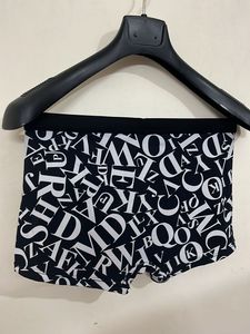 Bold Alphabet Print Boxer Briefs