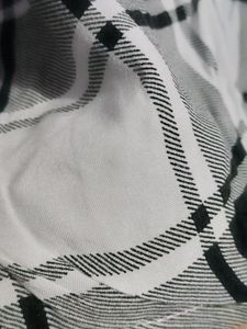 Black And White Check Balloon Pattern Tshirt