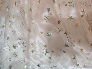 Net Star Print Baby Girl Frock