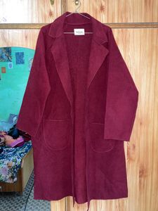 Maroon Long Coat