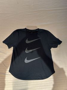 Nike Cotton black T Shirt