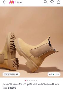 stylish Lavie Tan Suede Chelsea Boots