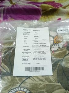 Paisley Print Cotton Bedsheet Set with 2 pillow co