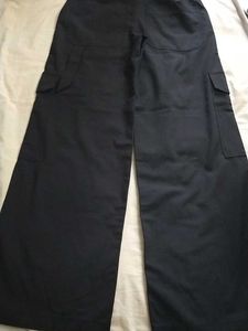 Black Cargo Style Pants
