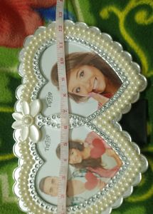 2Heart Shape Photo Frame. New Only