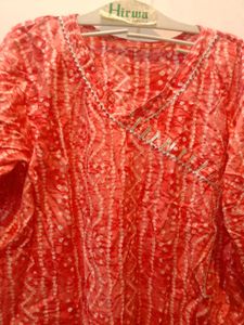 Bandhani Print Kurta