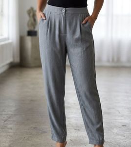 Length -35,,Blue Striped Pants