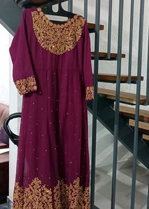 Beautiful Gown For Women With Dupatta