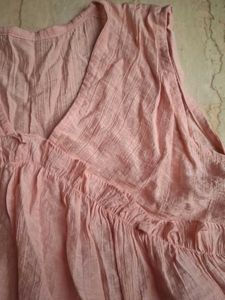 Flowy Pink Ruffle Top