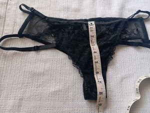 Lace Trimmed Bikini Panties