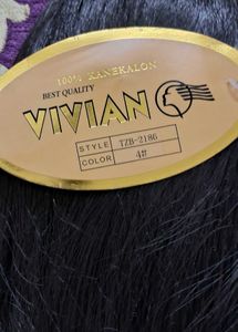 Artificial, Hair Extension In Light Brown Colour