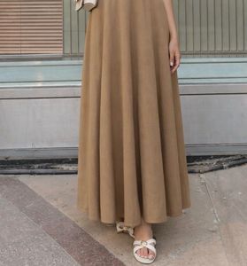 Elegant Brown Maxi Long Dress🧋