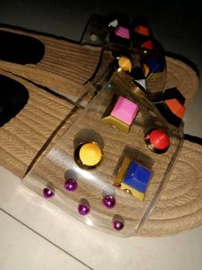 Stylish Embellished flip flop for Women