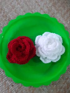 Handmade Crochet Flowers and table mats