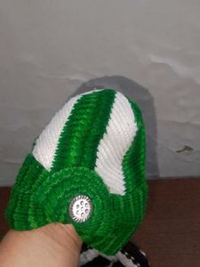 Handmade Knitted Beanies - Set of 2