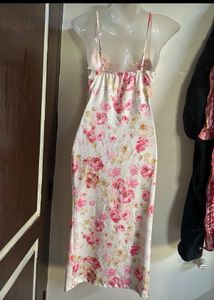 Floral Print Slip Dress