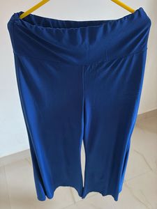 Vibrant Blue Palazzo Pants