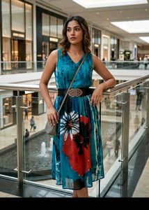 Floral Print Dress