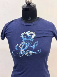 Classic Royal Blue Graphic T-Shirt