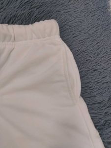 White Forever 21 Drawstring terry Shorts