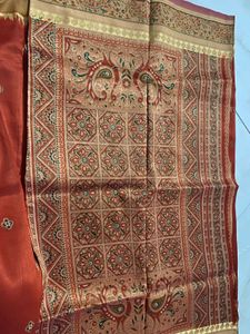 Beautiful Red Silk Saree
