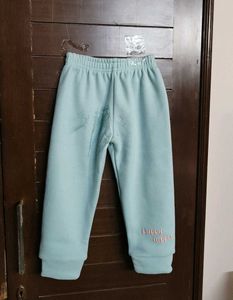 Nins Moda Girl Fleece Printed Casual Joggers