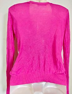 Classic V-Neck Cardigan Top