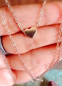 Layered Butterfly Charm Necklace