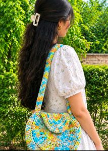 Handmade Crochet Oreo Bag