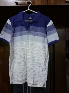 Men's Striped Polo T-Shirt
