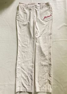 Stylish Women's Pants with Embroidered Detail