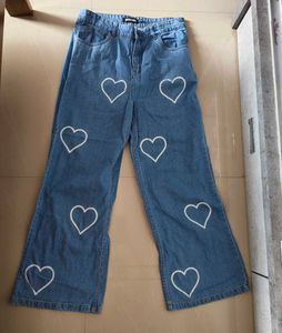 Y2K aesthetic Wide Leg Jeans