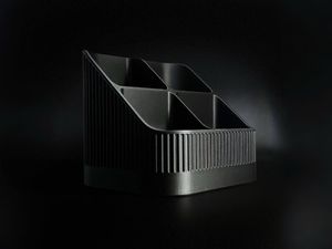 Black Remote Control Holder Caddy