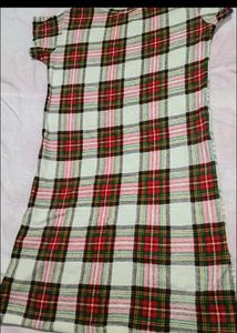 Classic Plaid Mini Dress